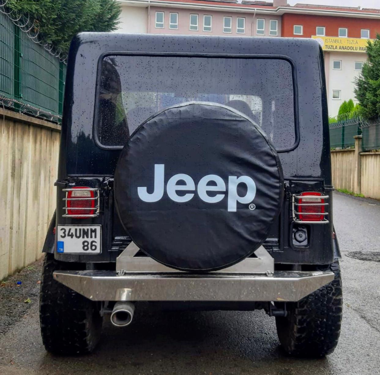 Jeep Logo Spare Wheel Tire Cover
